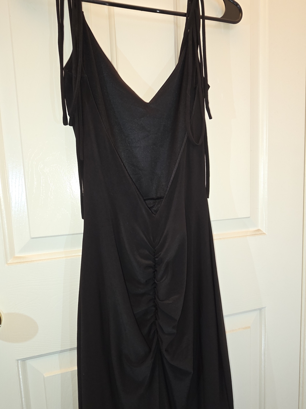 Windsor Black Tie-Shoulder Maxi Dress - Picture 5 of 6